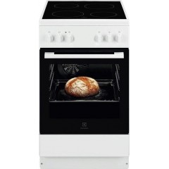 Electrolux LKR520001W Κουζίνα 57lt με Κεραμικές Εστίες Π50εκ. Λευκή Electrolux LKR520001W Κουζίνα 57lt με Κεραμικές Εστίες Π50εκ. Λευκή
